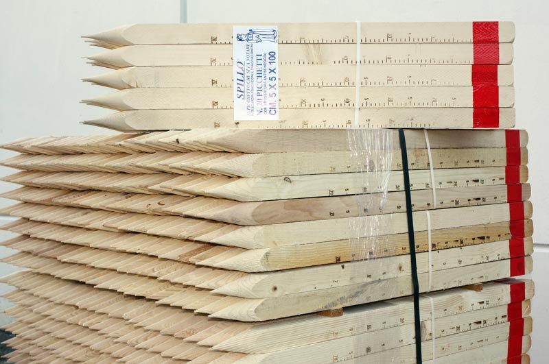 Picchetti in legno Spillo